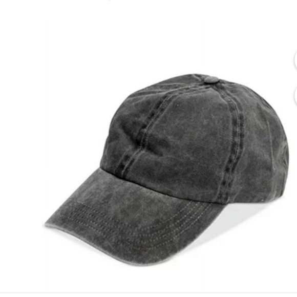 🆕 Jenni Women's Baseball Hat Washed Black Adjustable - Picture 4 of 6